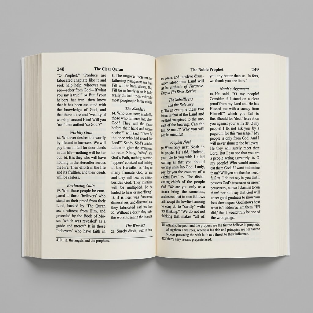 The Clear Qurân A Thematic English Translation By Mustafa Khattab