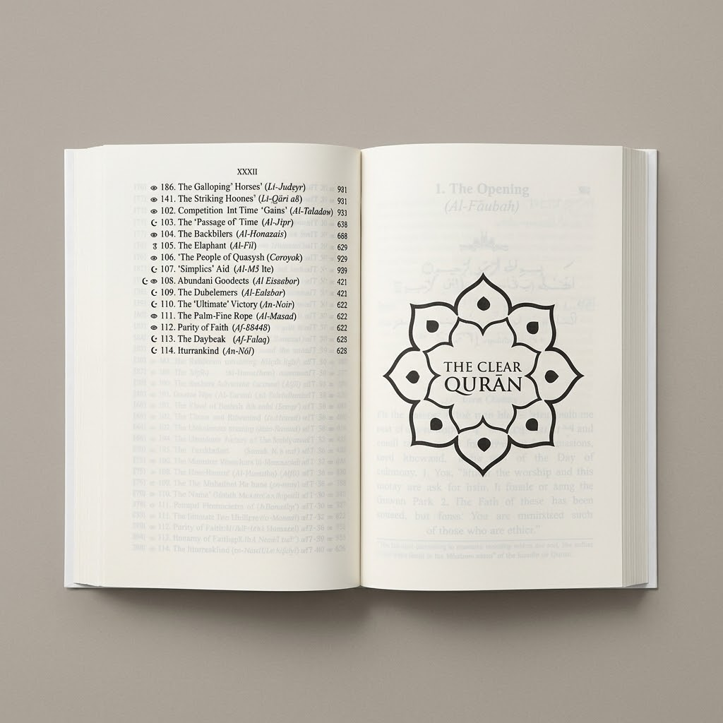 The Clear Qurân A Thematic English Translation By Mustafa Khattab