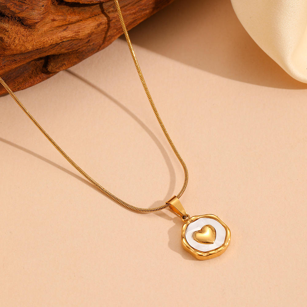Renolia Heart 18K Gold Plated Necklace