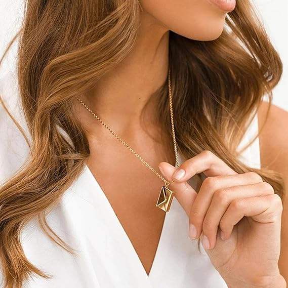 Envelope Love Letter Necklace