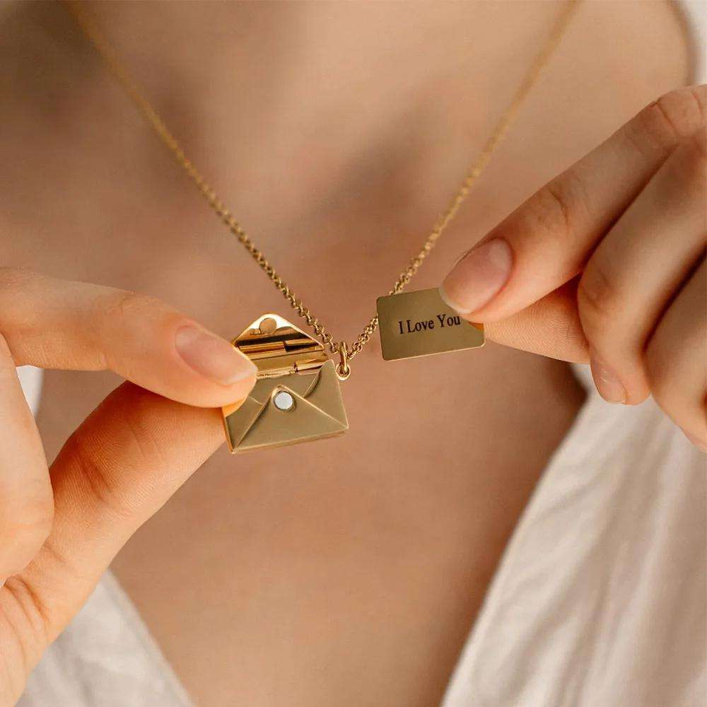 Envelope Love Letter Necklace